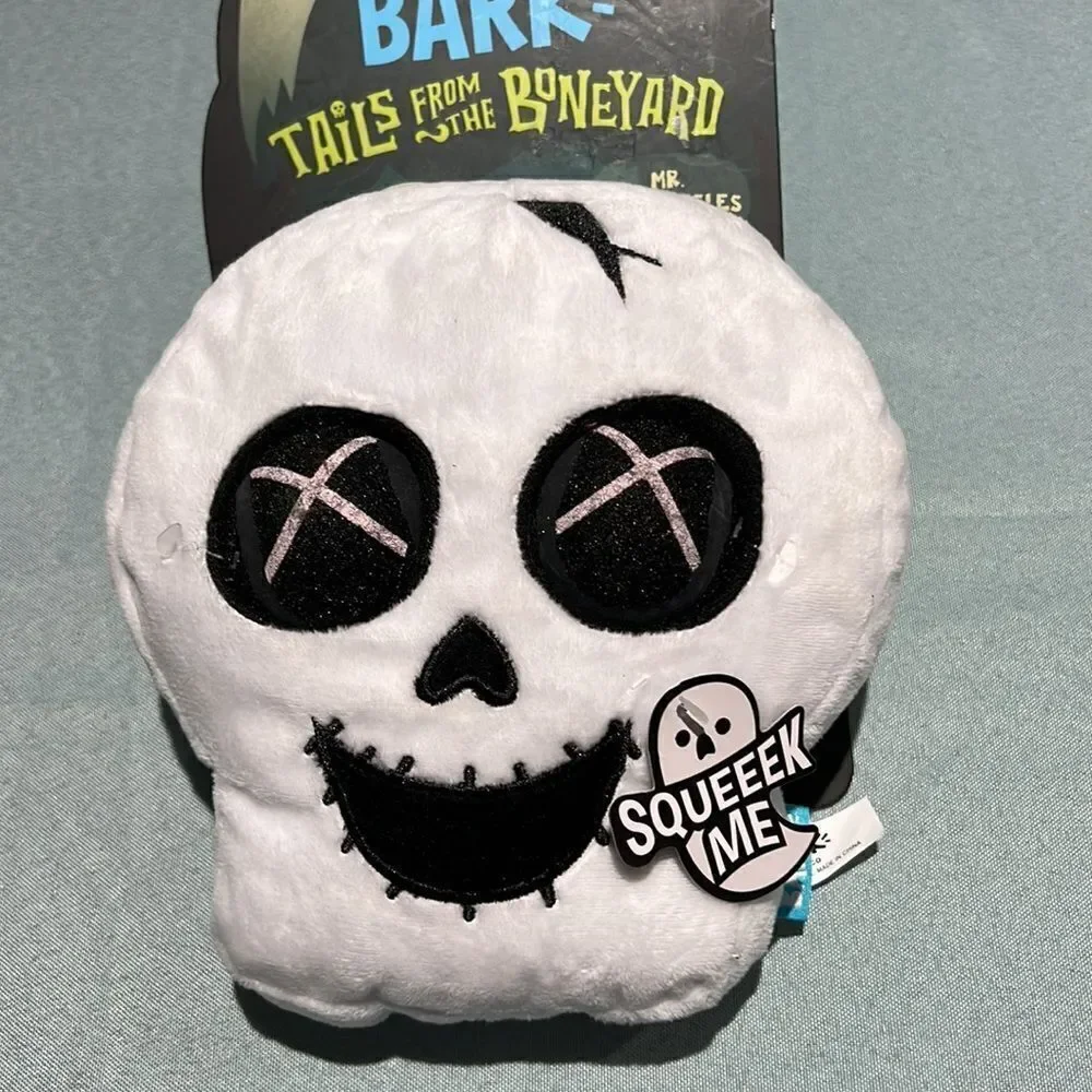 Bark “Tails from the Barnyard” Skeleton‎ Halloween Dog Toys D7